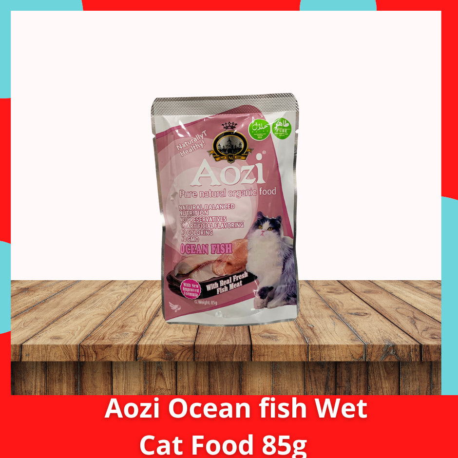 Aozi Cat Organic Wet Pouch 85g