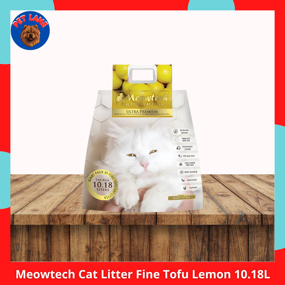 Meowtech Cat Litter Fine Tofu 10.8L Apple l Coffee l Lavender l Lemon