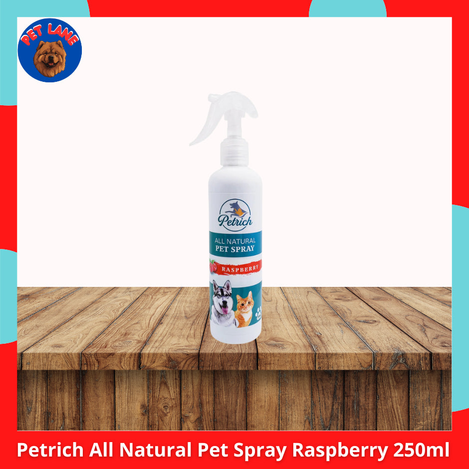 Petrich All Natural For Dog &amp; Cat Shampoo 500ml l Pet Spray 250ml l Pet Powder 150g l Pet Soap 100g