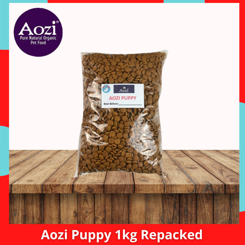 Aozi Adult 1kg Repacked Puppy Lamb Organic Apple l Adult Lamb Organic Apple