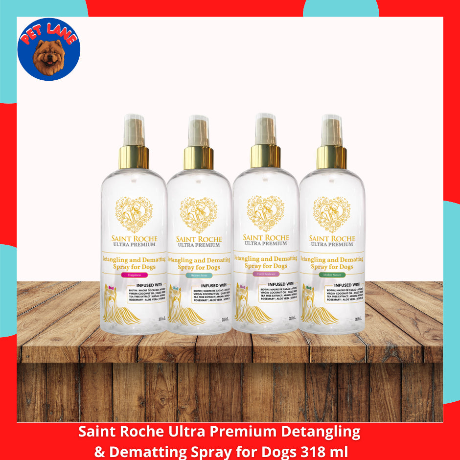 Saint Roche Ultra Premium Detangling and Dematting Spray for Dogs 318ml