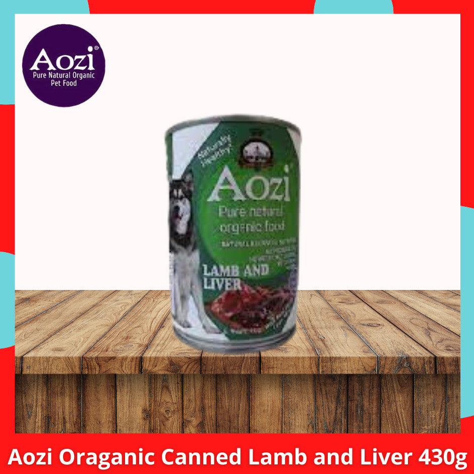 Aozi DOG Wet Food Dog Can 430g Organic