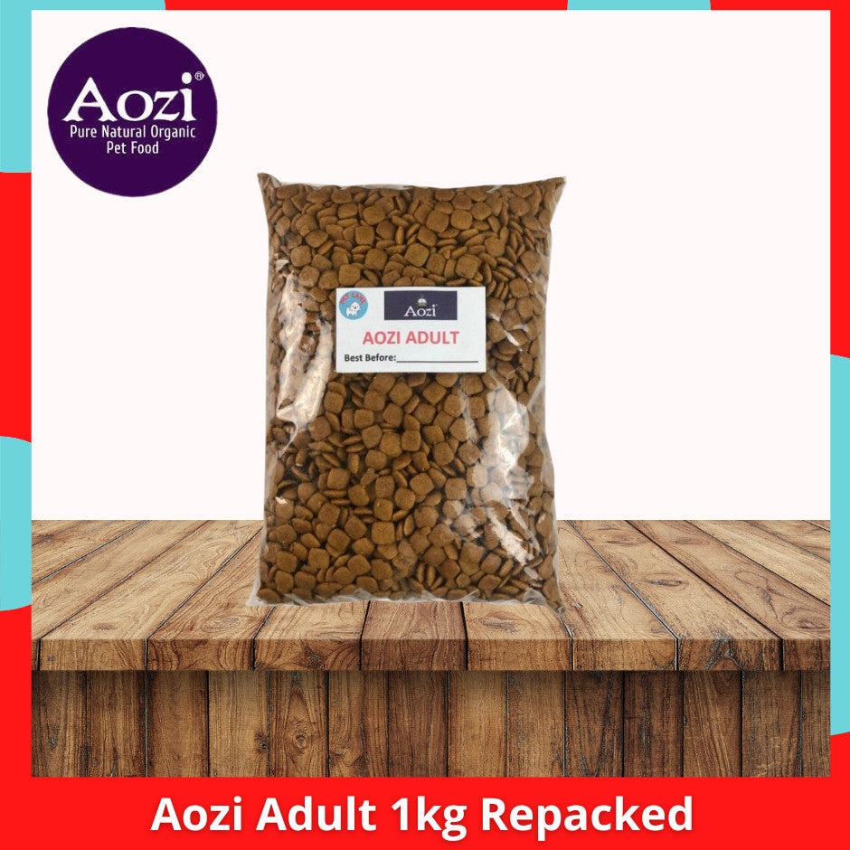 Aozi Adult 1kg Repacked Puppy Lamb Organic Apple l Adult Lamb Organic Apple