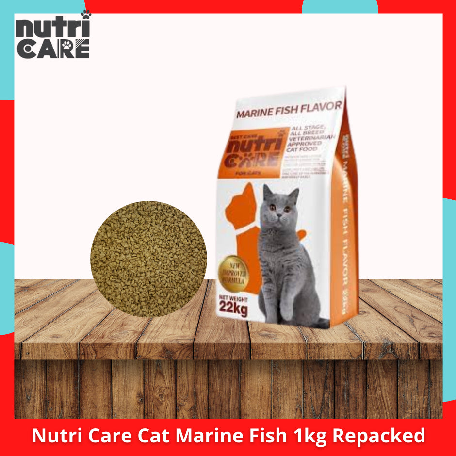 Nutri Care Cat Food 1kg Repacked