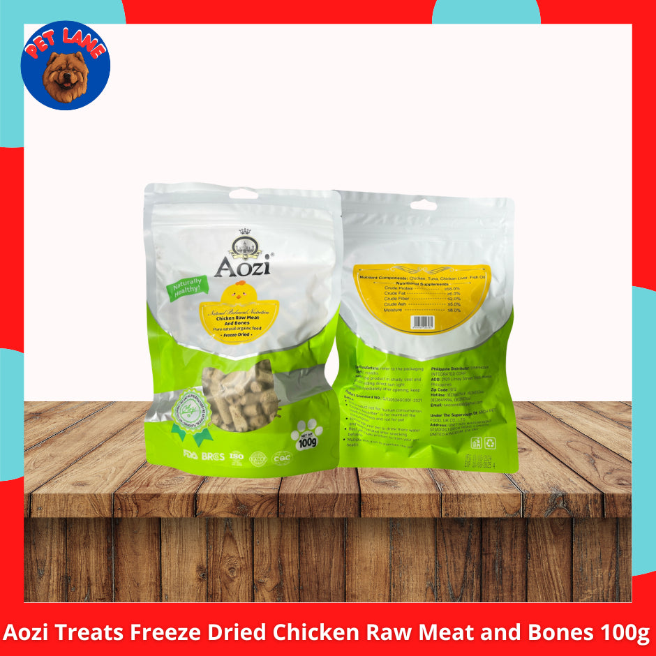 Aozi Freeze Dried Treats For Dogs &amp; Cats 100g NEW PRODUCT