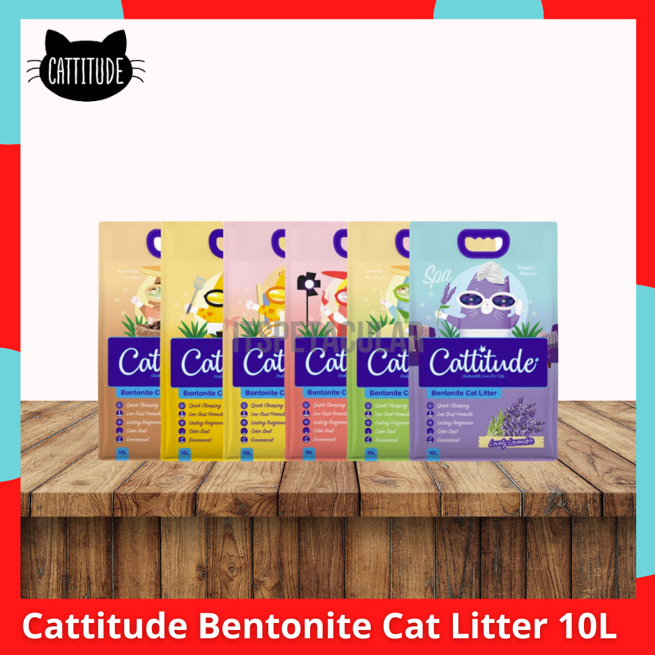 Cattitude Bentonite Cat Litter 10L