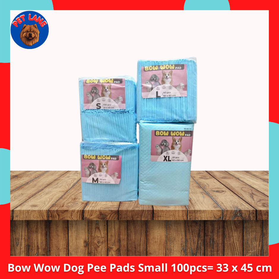 Bow Wow Dog Pee Pads Small l Medium l Large l X-Large