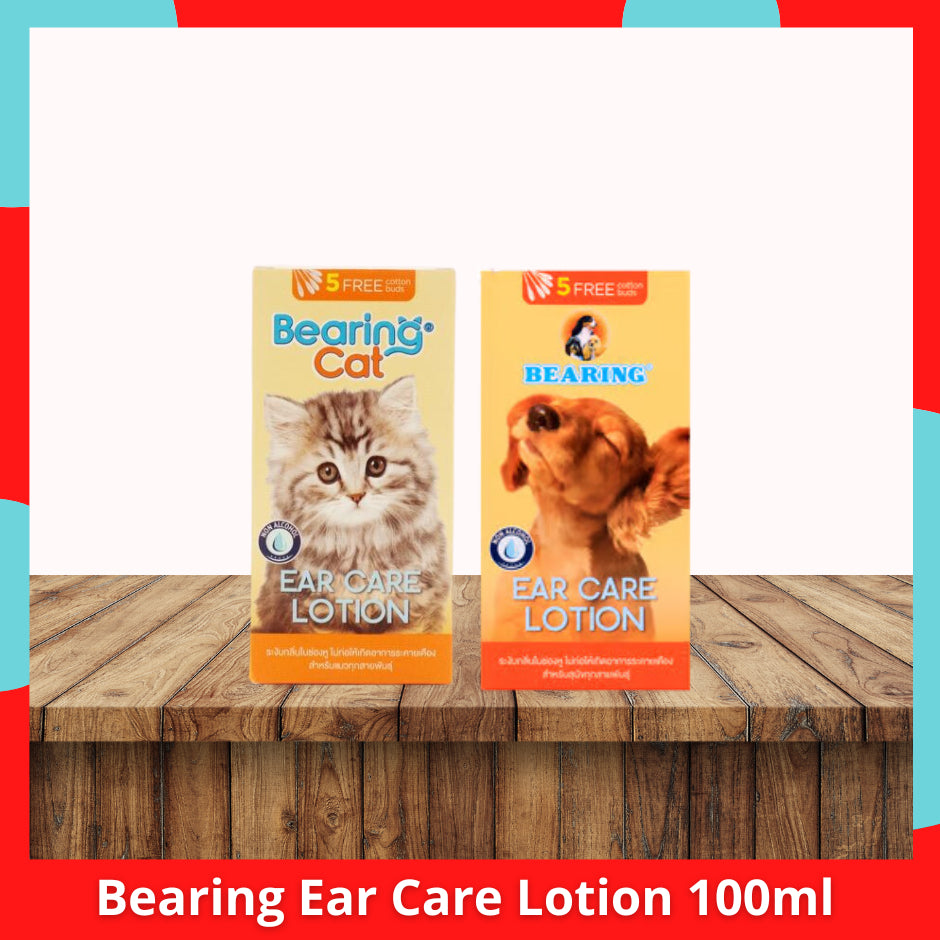 Bearing Ear Care Lotion 100ml Dog l Cat