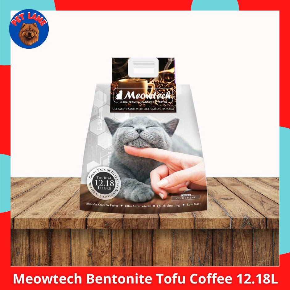 Meowtech Bentonite Cat Litter 12.18L
