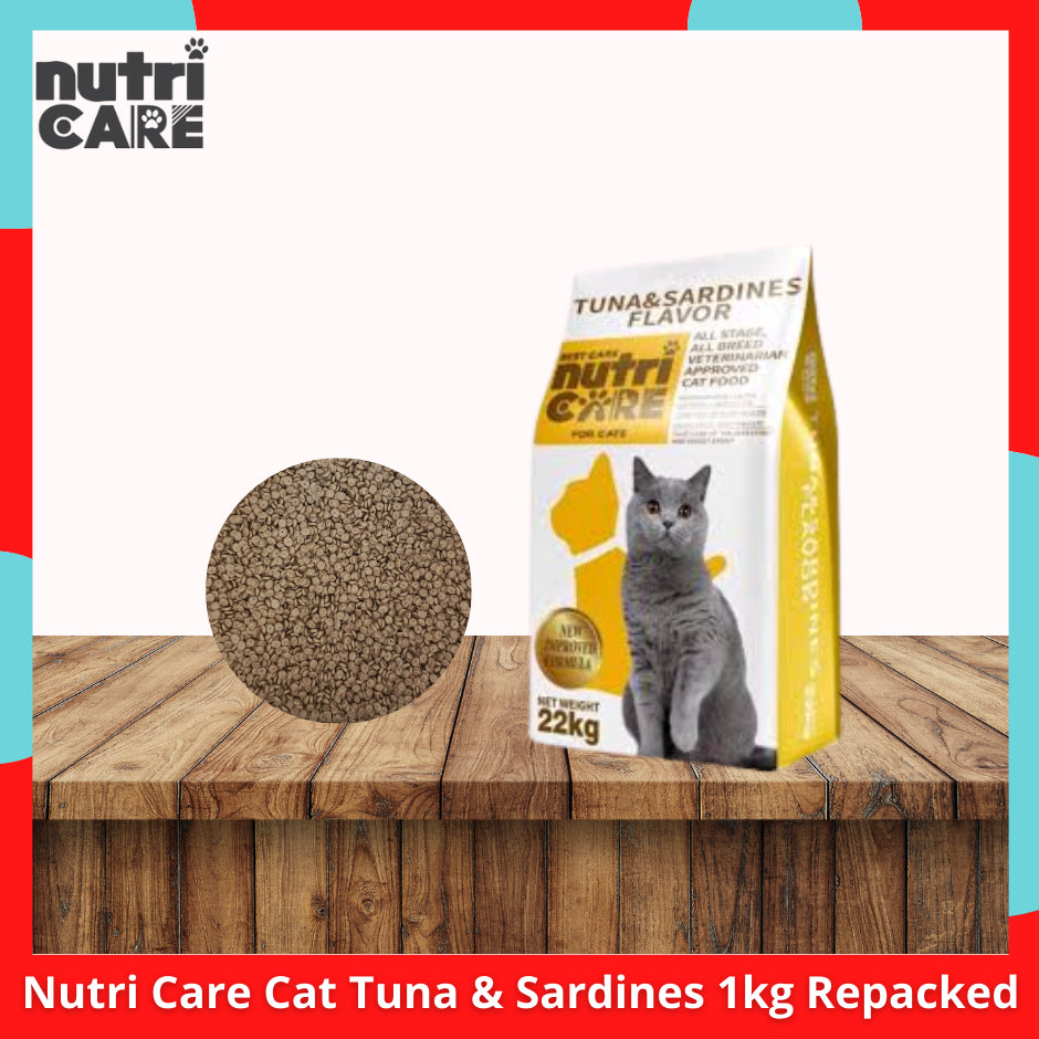 Nutri Care Cat Food 1kg Repacked