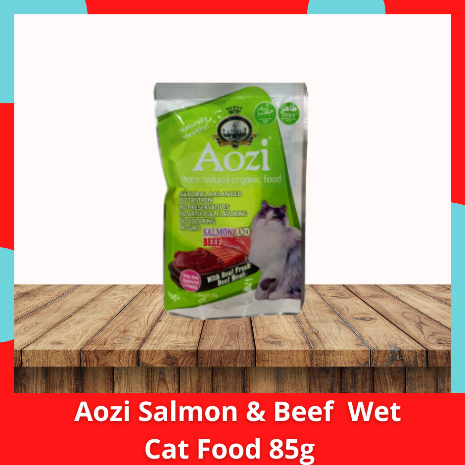 Aozi Cat Organic Wet Pouch 85g