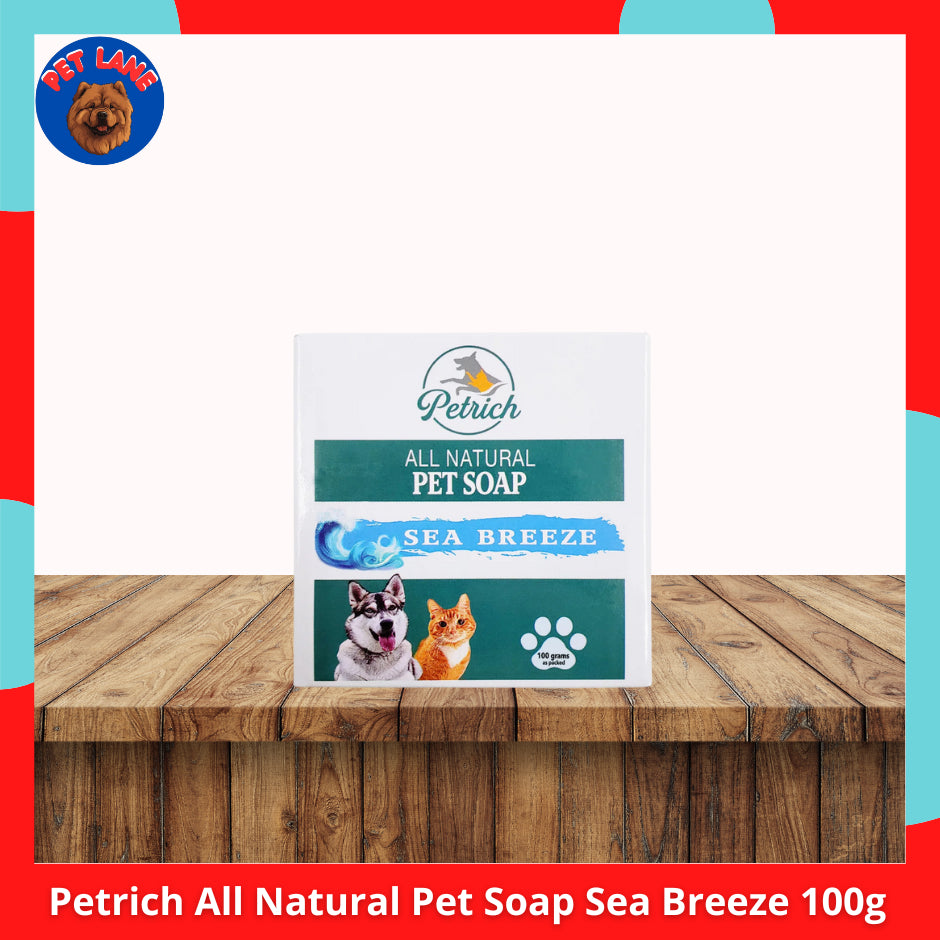 Petrich All Natural For Dog &amp; Cat Shampoo 500ml l Pet Spray 250ml l Pet Powder 150g l Pet Soap 100g