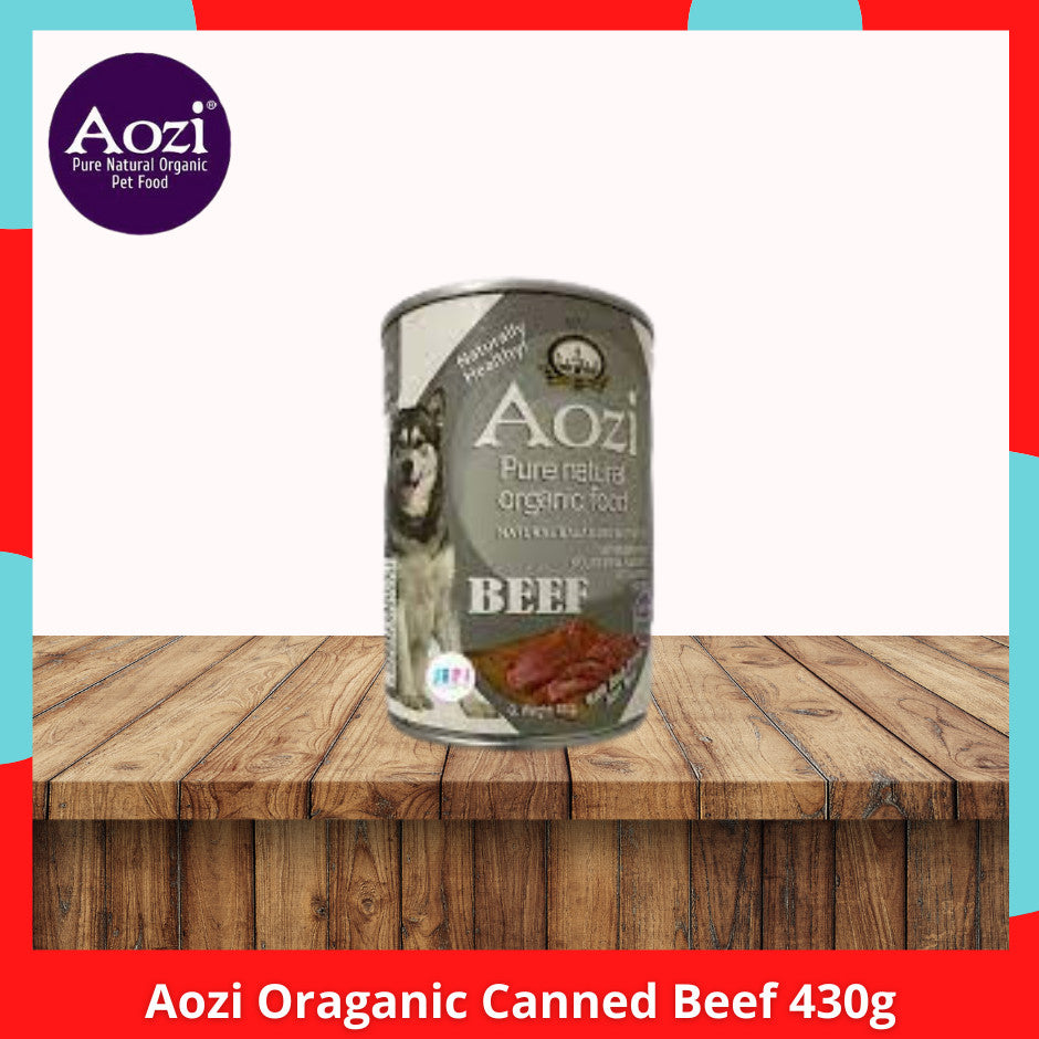 Aozi DOG Wet Food Dog Can 430g Organic