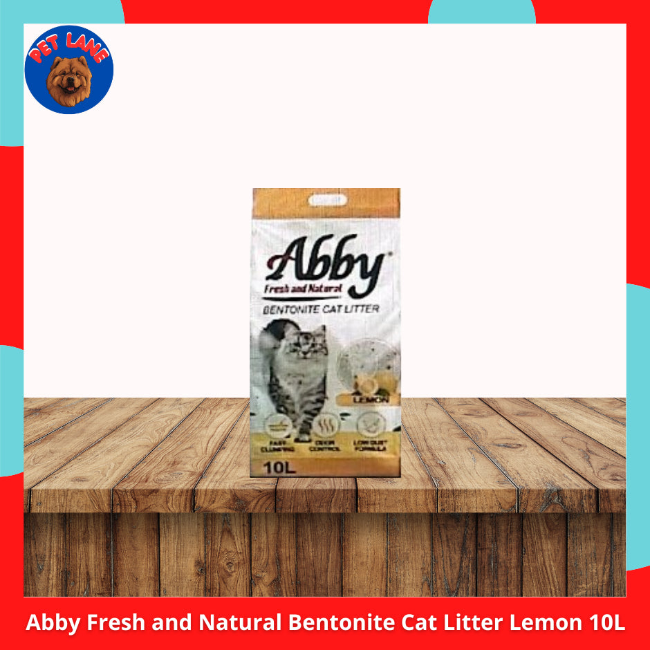 Abby Fresh and Natural Bentonite Cat Litter 10L l 5L