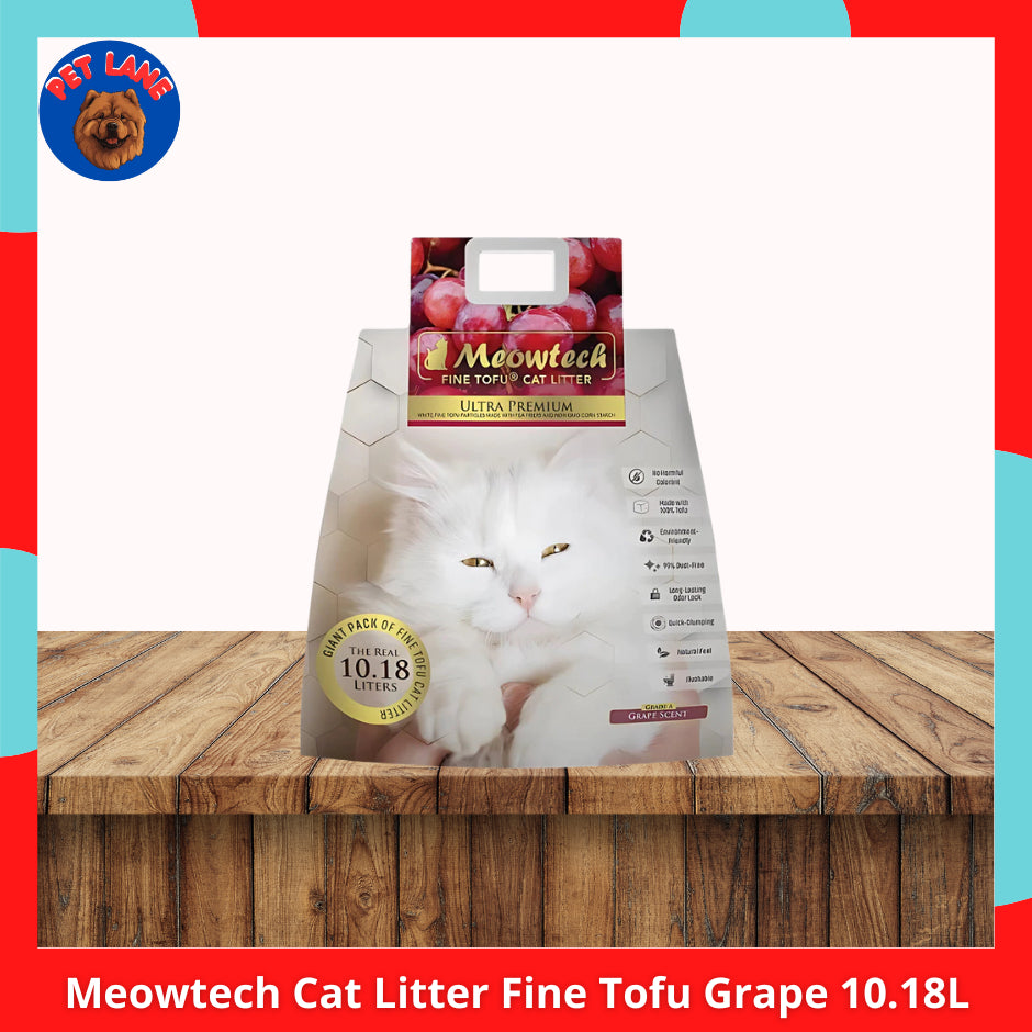 Meowtech Cat Litter Fine Tofu 10.8L Apple l Coffee l Lavender l Lemon