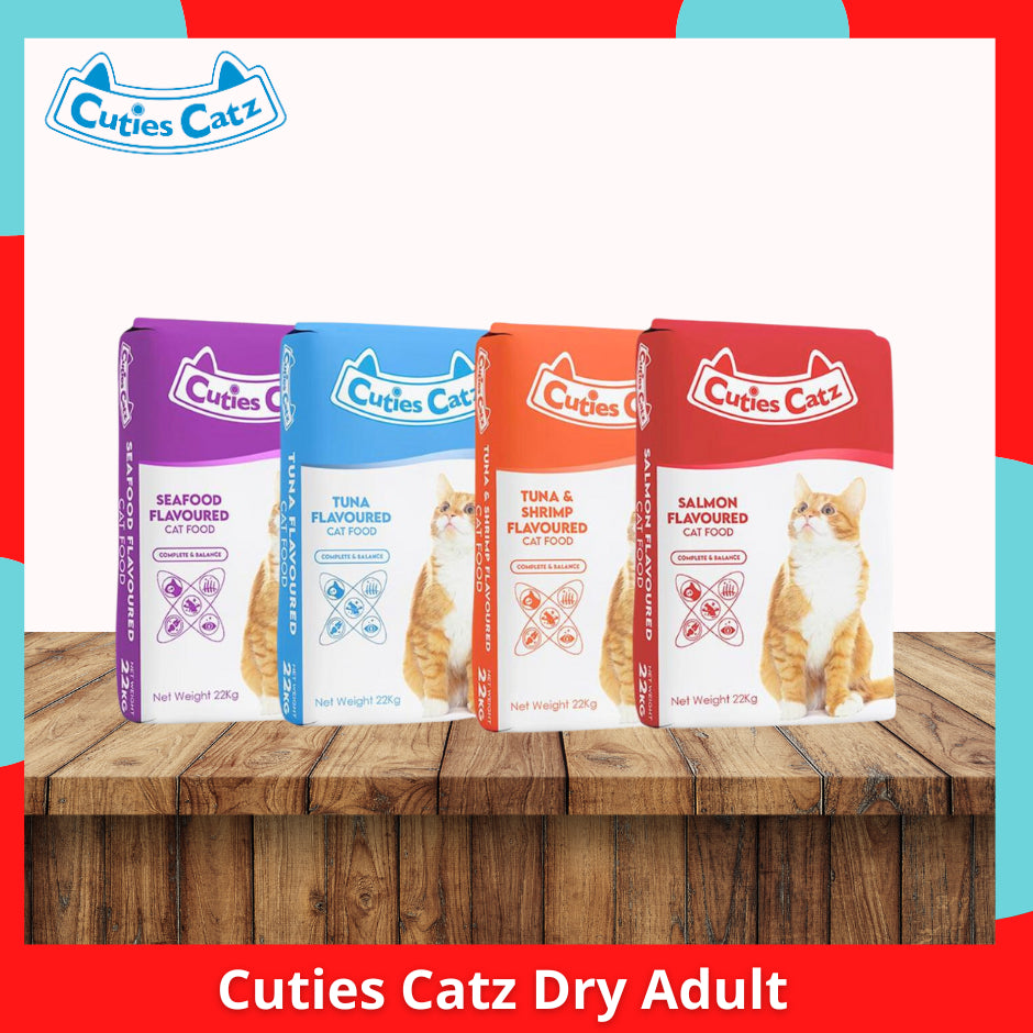 Cuties Catz 1kg Repacked Tuna l Salmon l Tuna &amp; Shrimp l Seafood