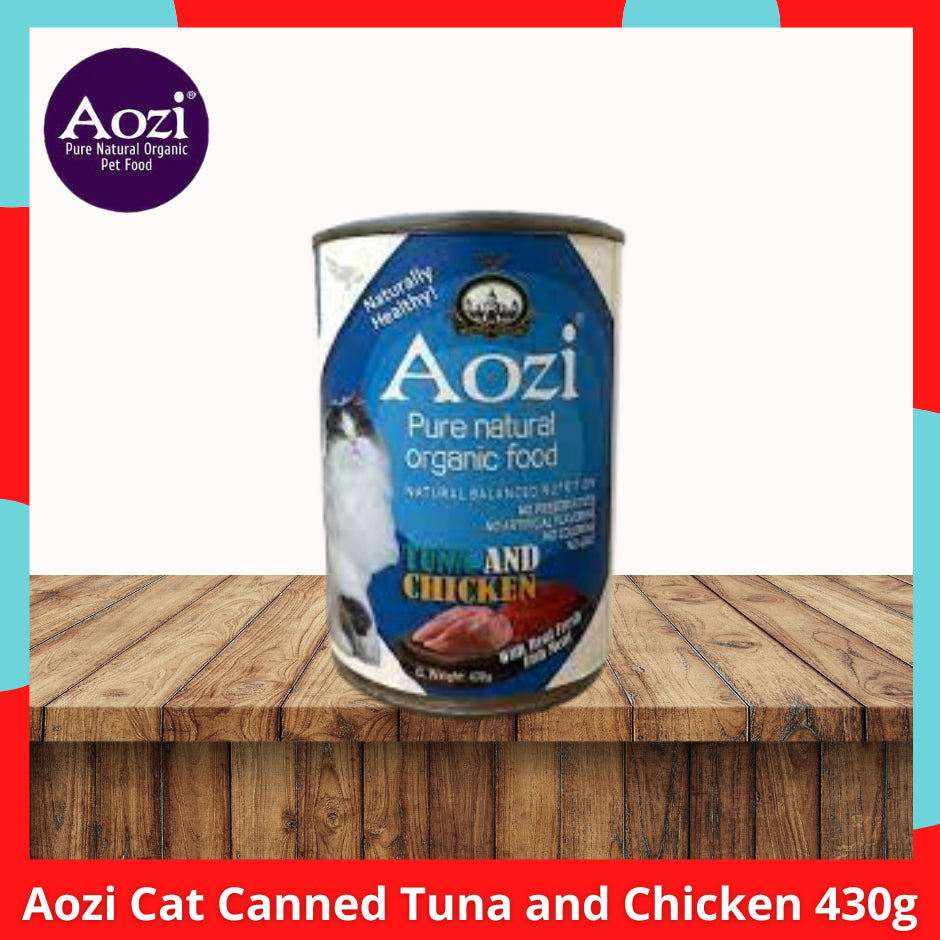 Aozi Cat Wet Food Can Organic 430g
