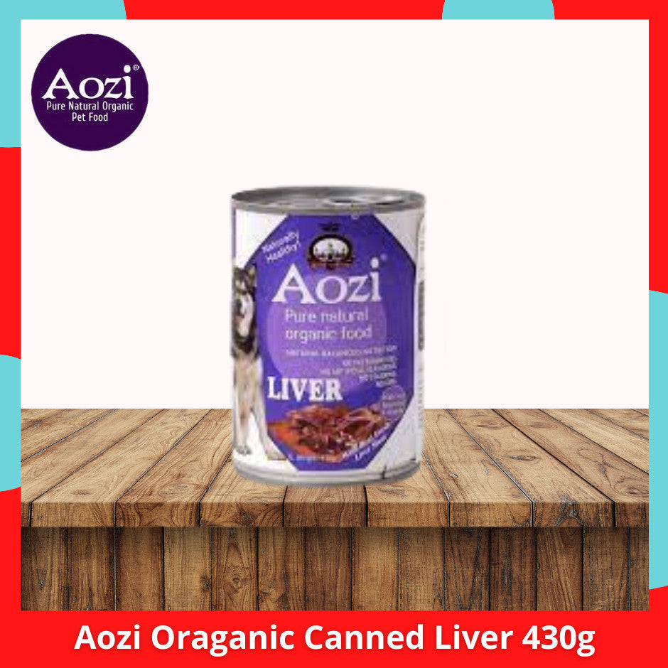 Aozi DOG Wet Food Dog Can 430g Organic