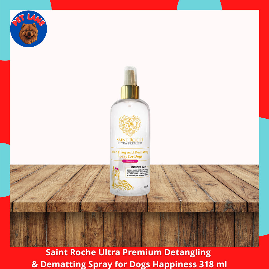 Saint Roche Ultra Premium Detangling and Dematting Spray for Dogs 318ml