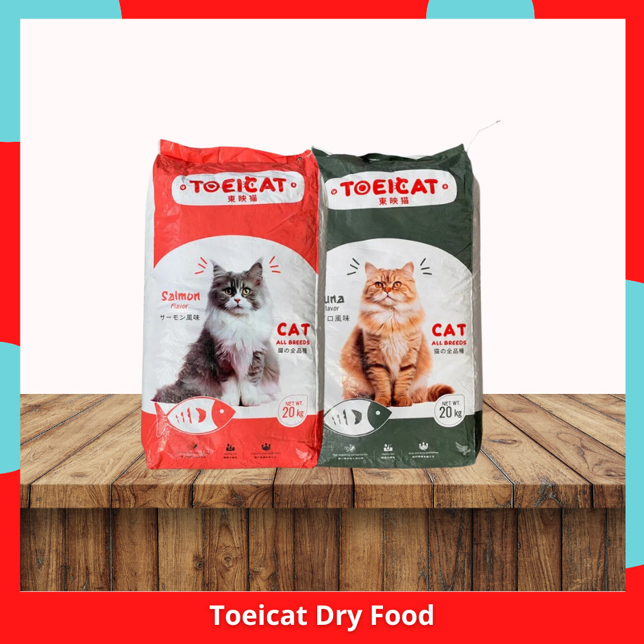Toeicat Dry Food 1kg Repacked Salmon l Tuna