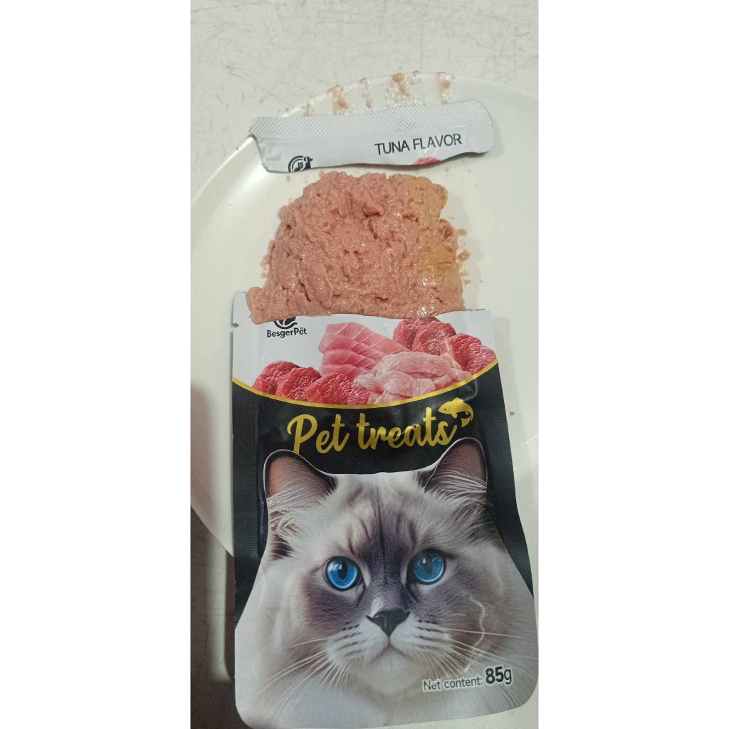 Besger Pet Wet Cat Food Pouch 85g Halal | No Preservatives | MOST AFFORDABLE