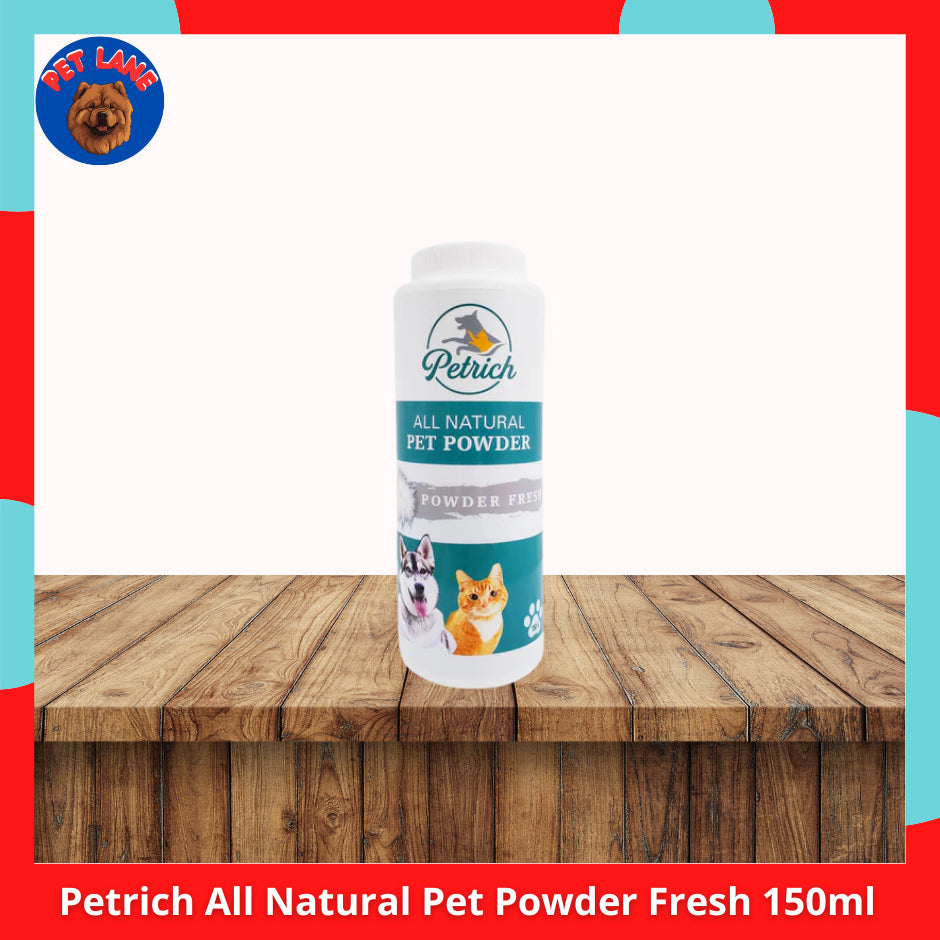 Petrich All Natural For Dog &amp; Cat Shampoo 500ml l Pet Spray 250ml l Pet Powder 150g l Pet Soap 100g