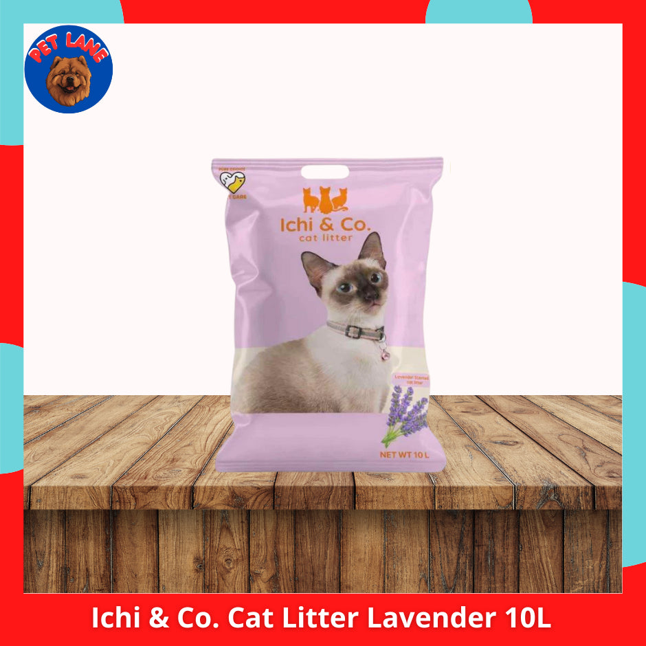 Ichi &amp; Co Cat Litters 10L Lemon l Lavender l Sakura l Coffee