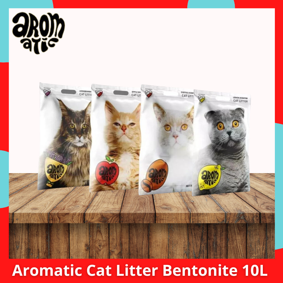 Aromatic Premium Bentonite Cat Litter Sand 5L l 10L