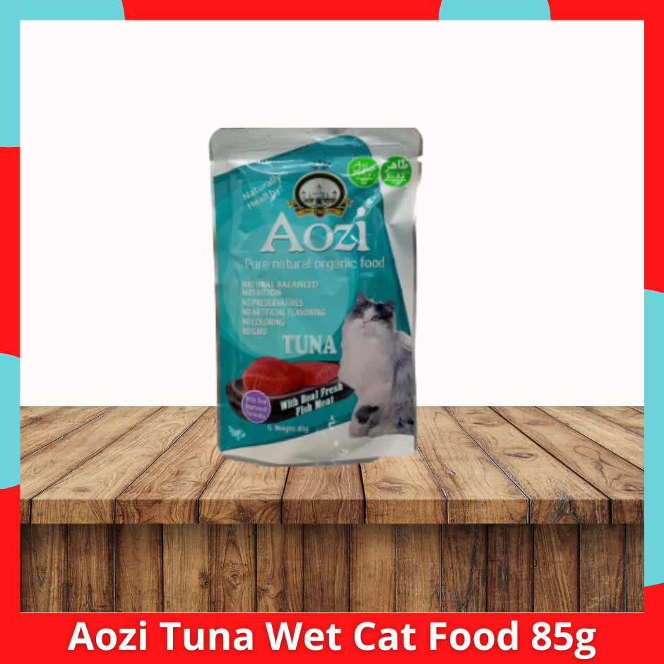 Aozi Cat Organic Wet Pouch 85g