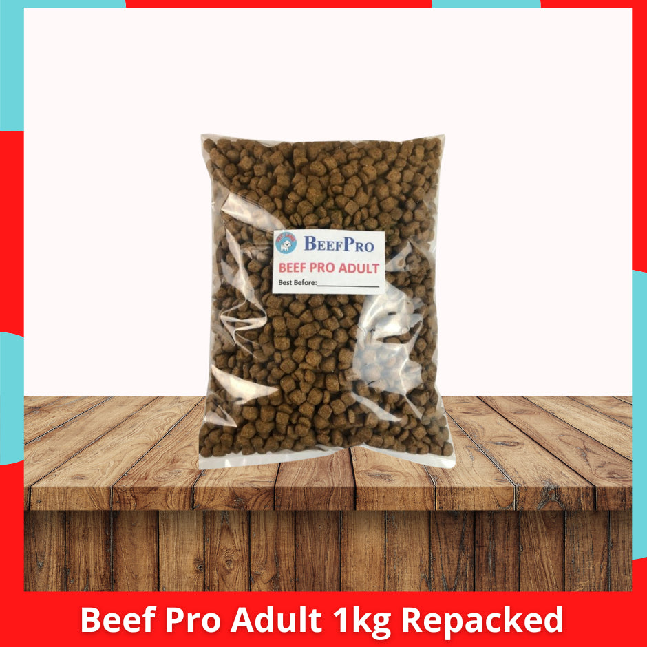 Beef Pro 1kg Repacked Adult l Puppy