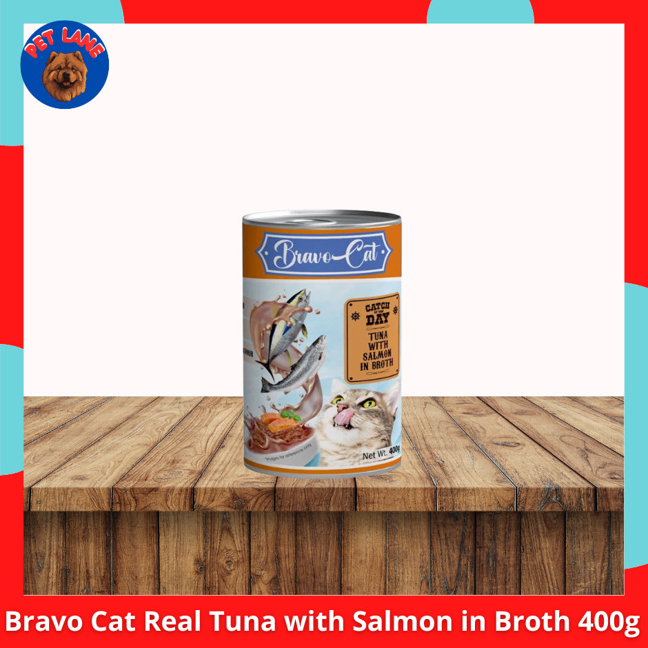 Bravo Cat Wet Cat Food Real Tuna 400g