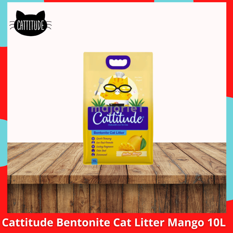 Cattitude Bentonite Cat Litter 10L