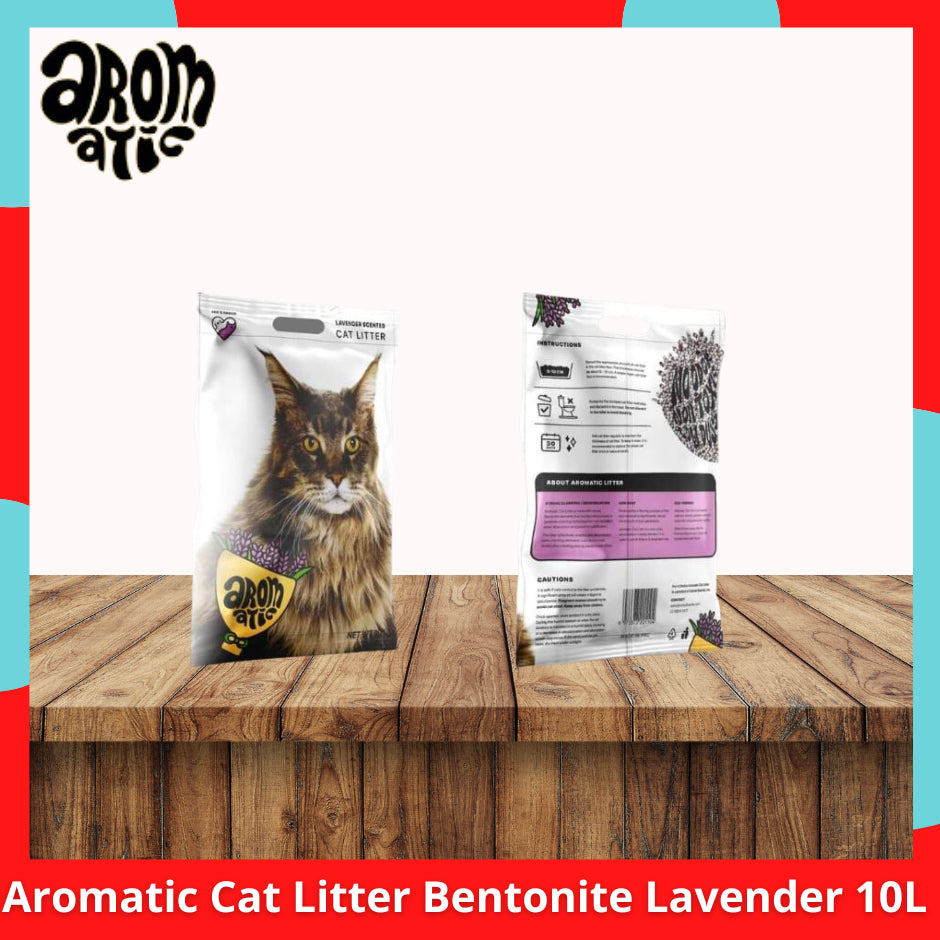 Aromatic Premium Bentonite Cat Litter Sand 5L l 10L