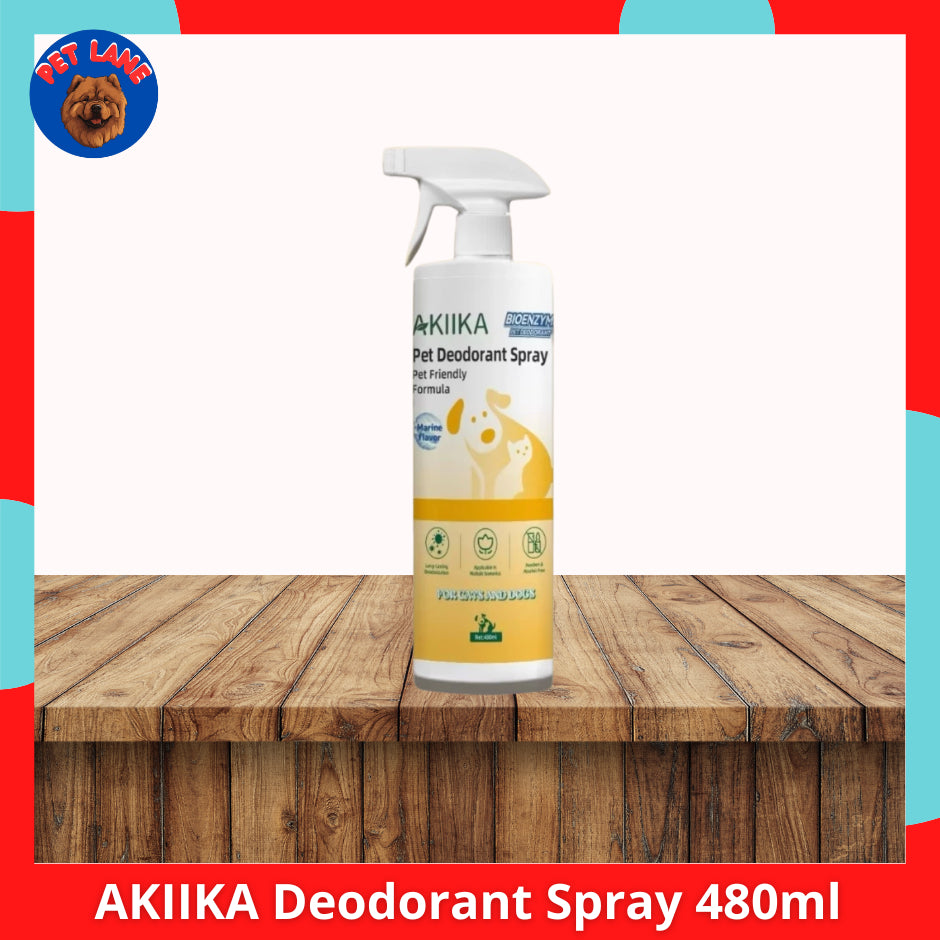 AKIIKA Herbal Pet Soap &amp; Deodorant Spray 480ml l 200g