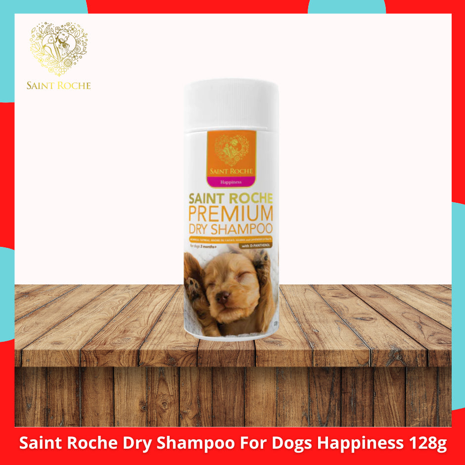 Saint Roche Premium Dry Shampoo For Dog &amp; Cat 128g