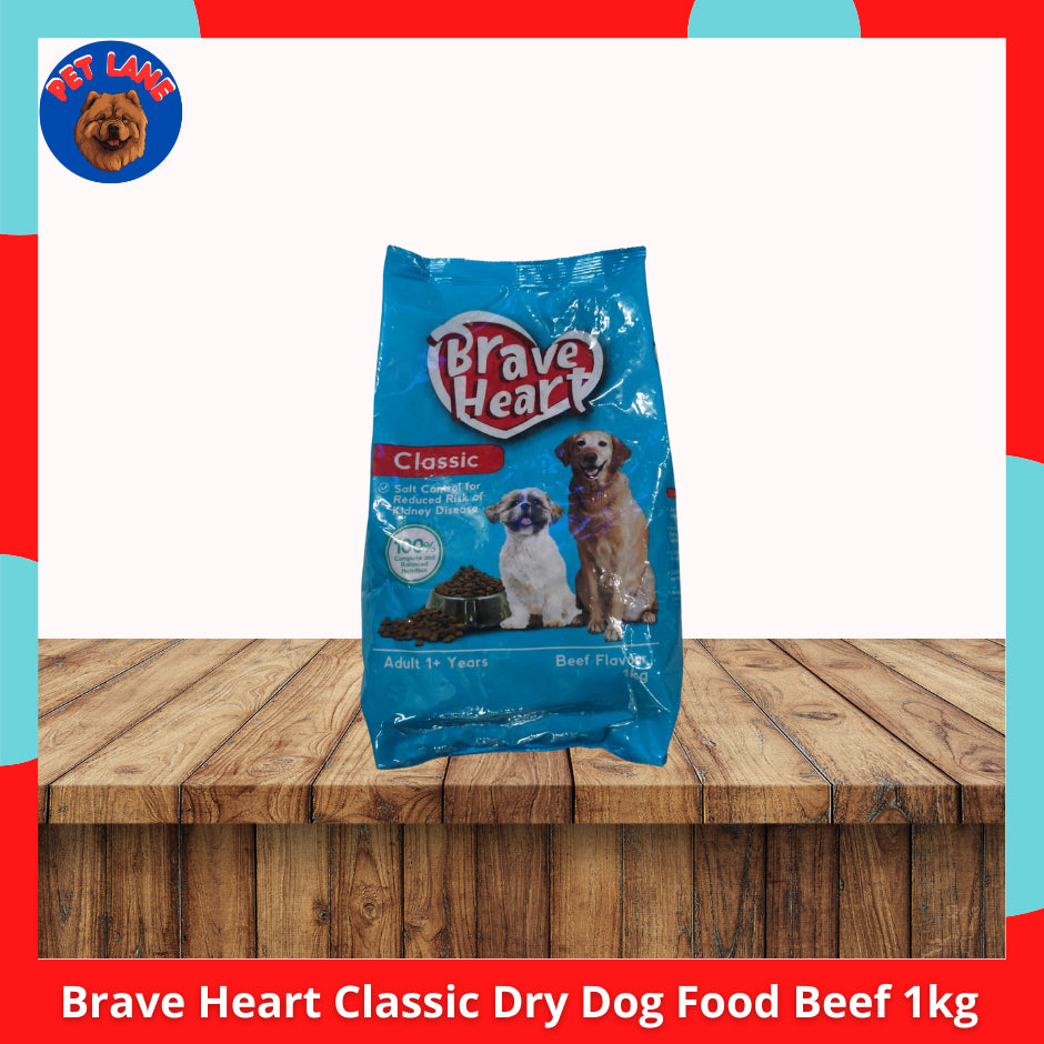Brave Heart Dog Food Adult &amp; Puppy 1.1kg