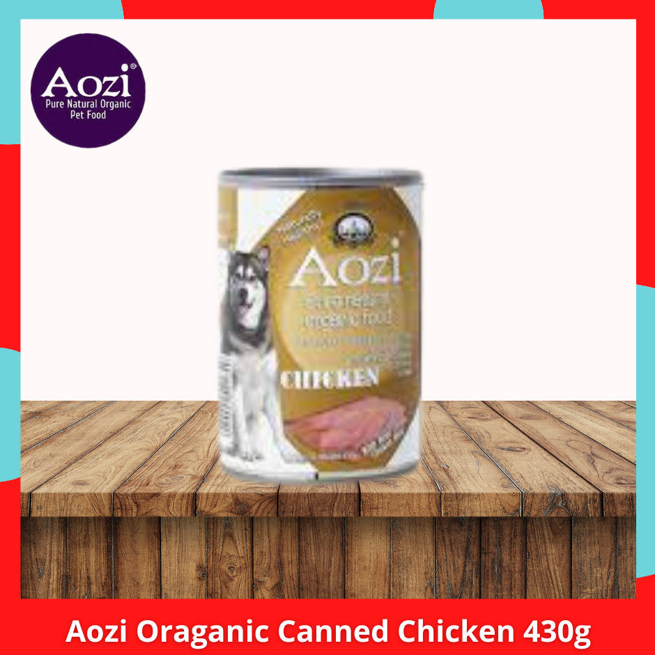 Aozi DOG Wet Food Dog Can 430g Organic