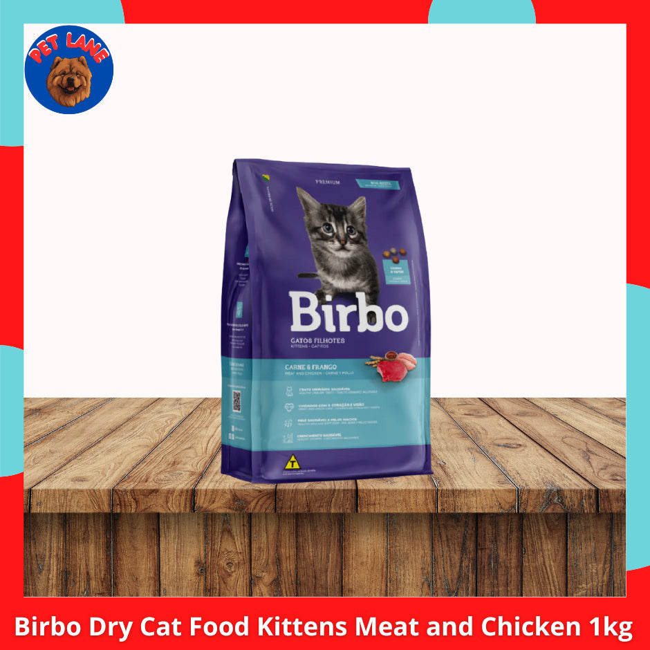 Birbo Dry Cat Food 1kg Original Packaging
