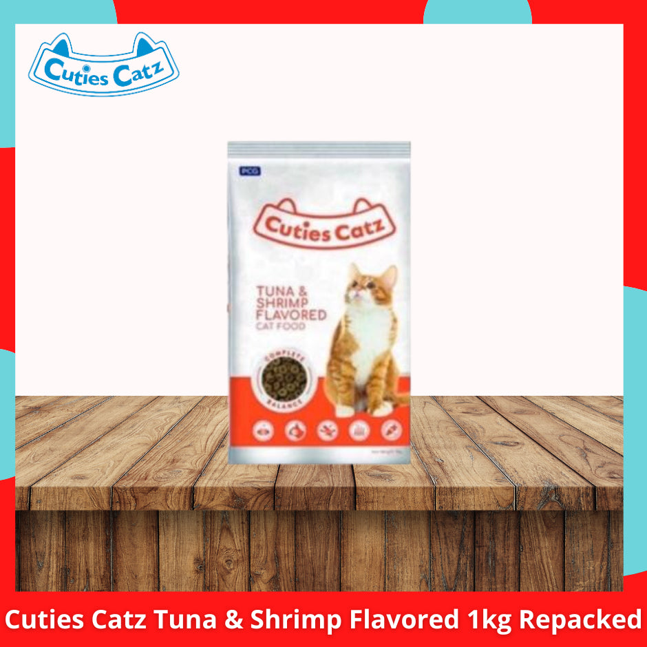 Cuties Catz 1kg Repacked Tuna l Salmon l Tuna &amp; Shrimp l Seafood