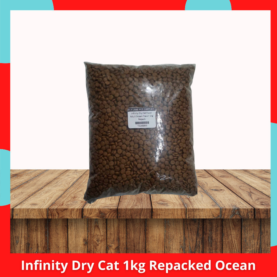 Infinity Dry Cat Food 1kg Repacked Ocean l Salmon