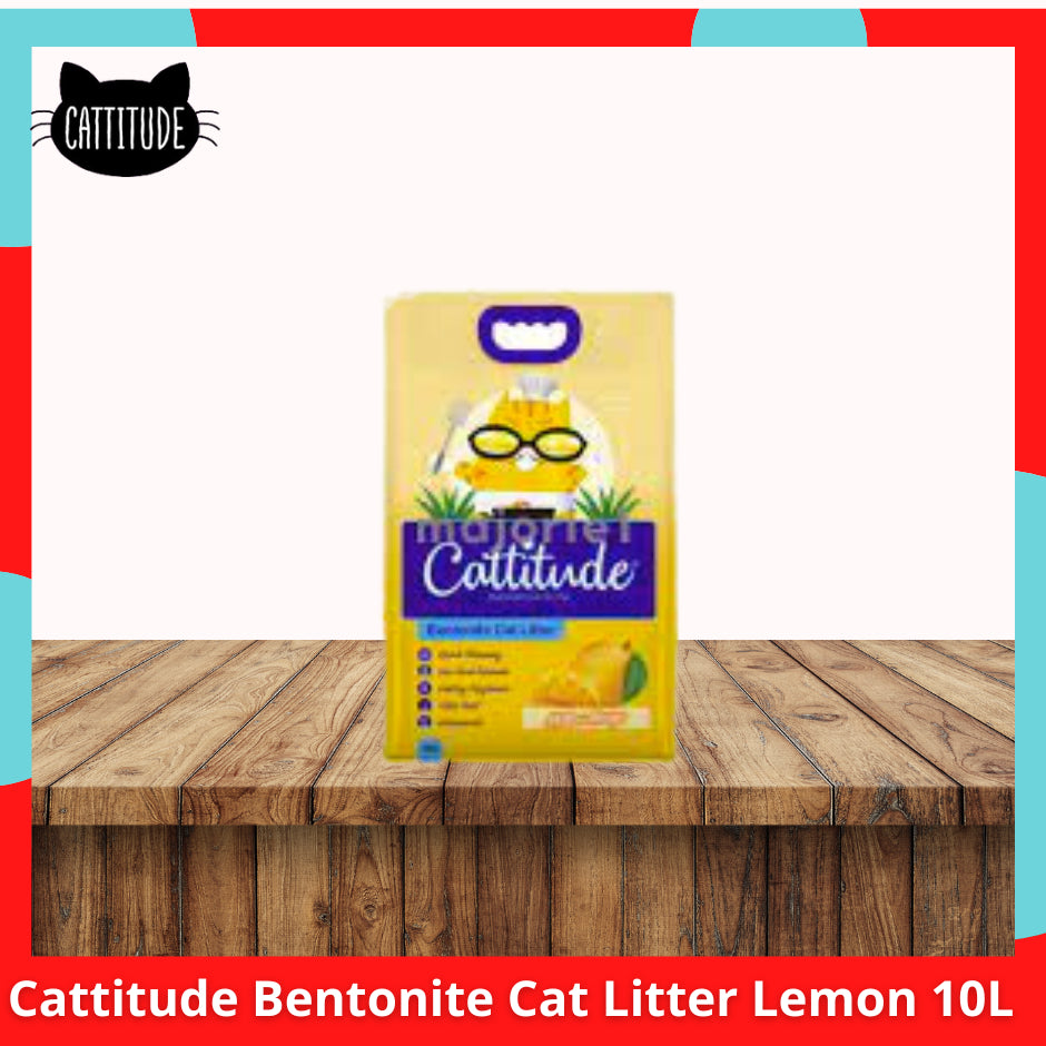Cattitude Bentonite Cat Litter 10L