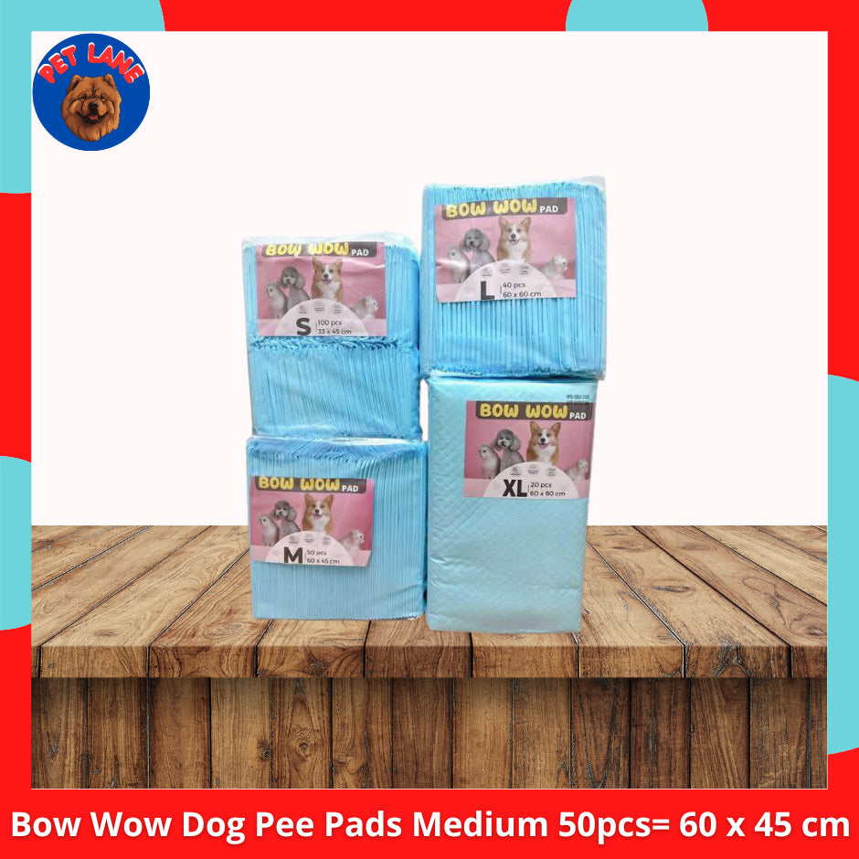 Bow Wow Dog Pee Pads Small l Medium l Large l X-Large