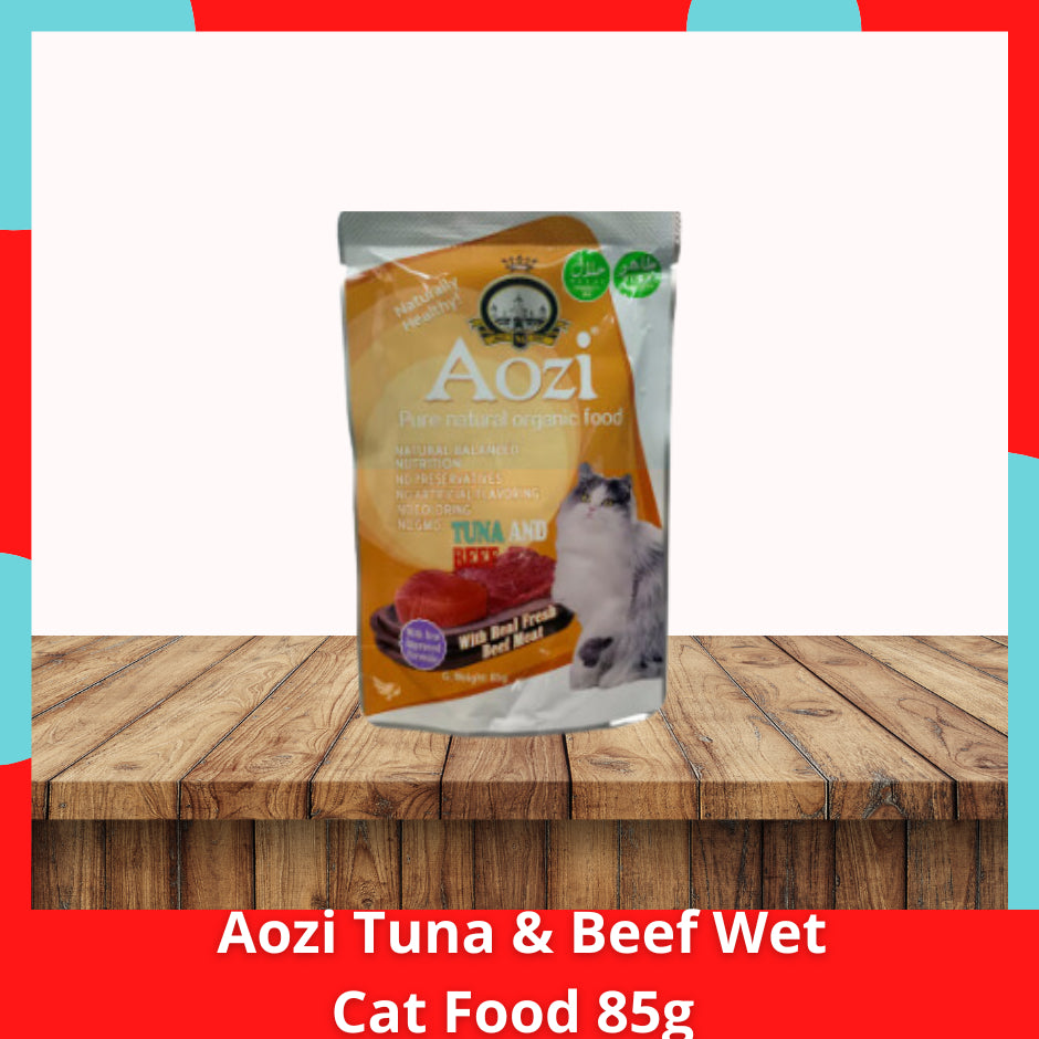 Aozi Cat Organic Wet Pouch 85g