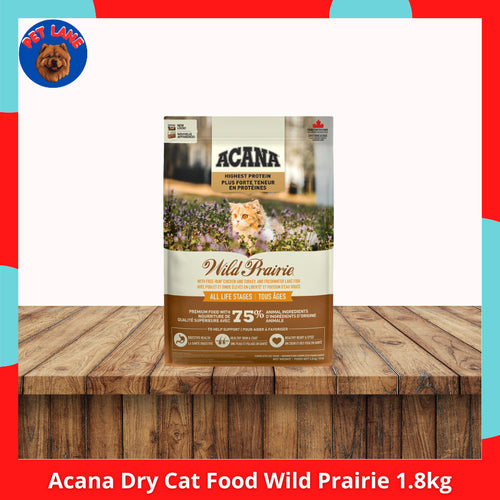 Acana Dry Cat Food 1.8kg l Chicken Herring l Wild Praire l Chicken Turkey l Kitten l Bountiful Catch