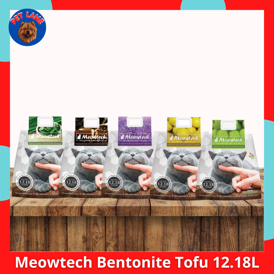 Meowtech Bentonite Cat Litter 12.18L