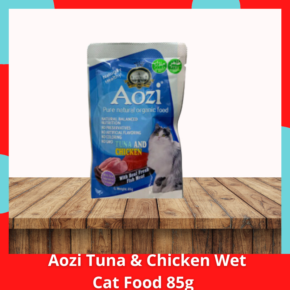 Aozi Cat Organic Wet Pouch 85g