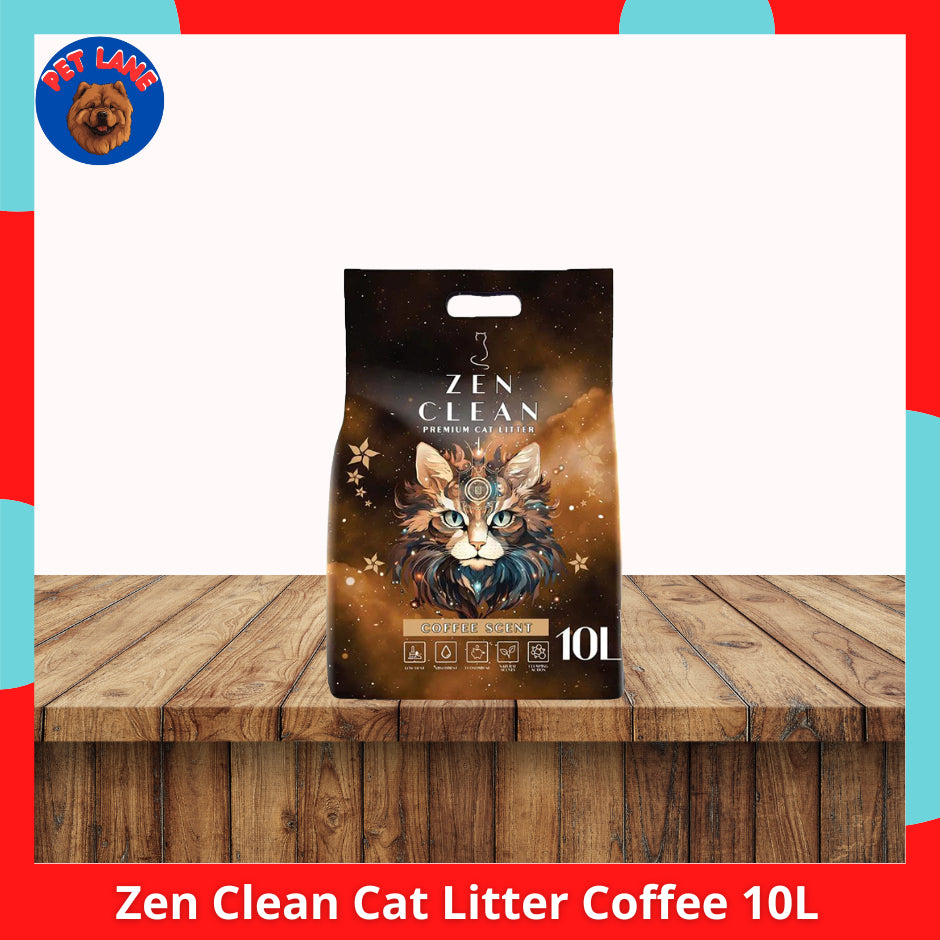 Zen Clean Cat Litter 10L l Lavender l Lemon l Apple l Coffee