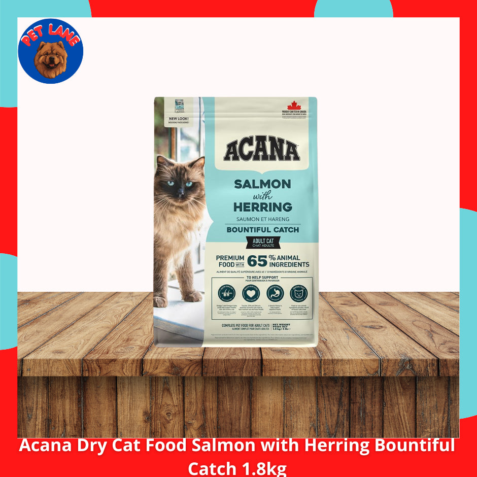 Acana Dry Cat Food 1.8kg l Chicken Herring l Wild Praire l Chicken Turkey l Kitten l Bountiful Catch