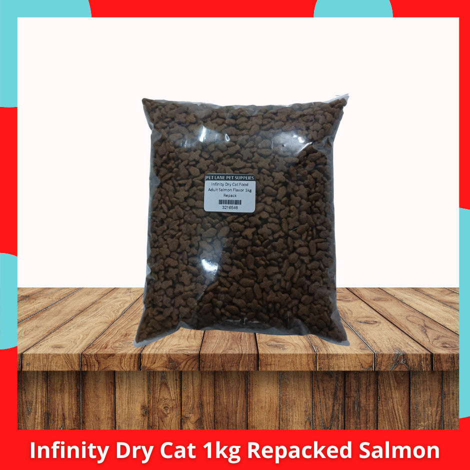Infinity Dry Cat Food 1kg Repacked Ocean l Salmon